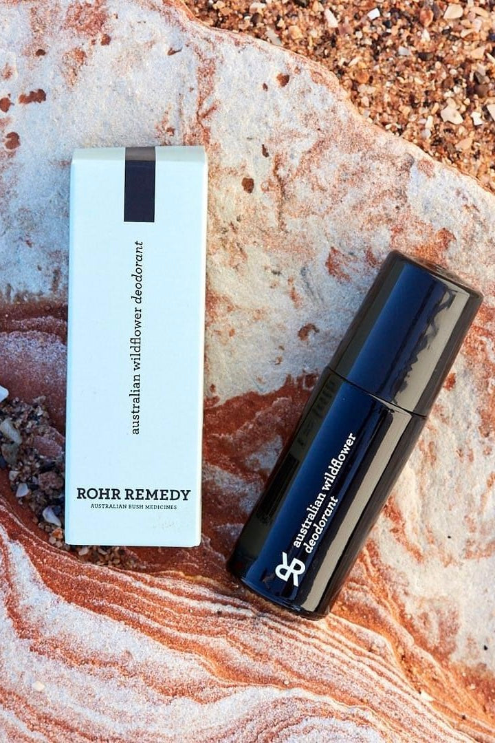 Rohr Remedy wildflower deodorant All Natural skincare Australian Made Nourishing hydrating Australian Botanicals unisex deodorant