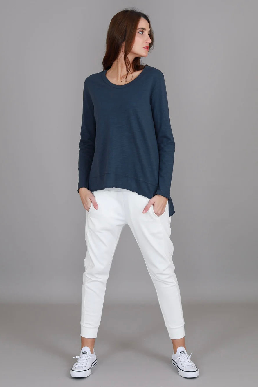 Strumpet Long Sleeve Tee - Indigo