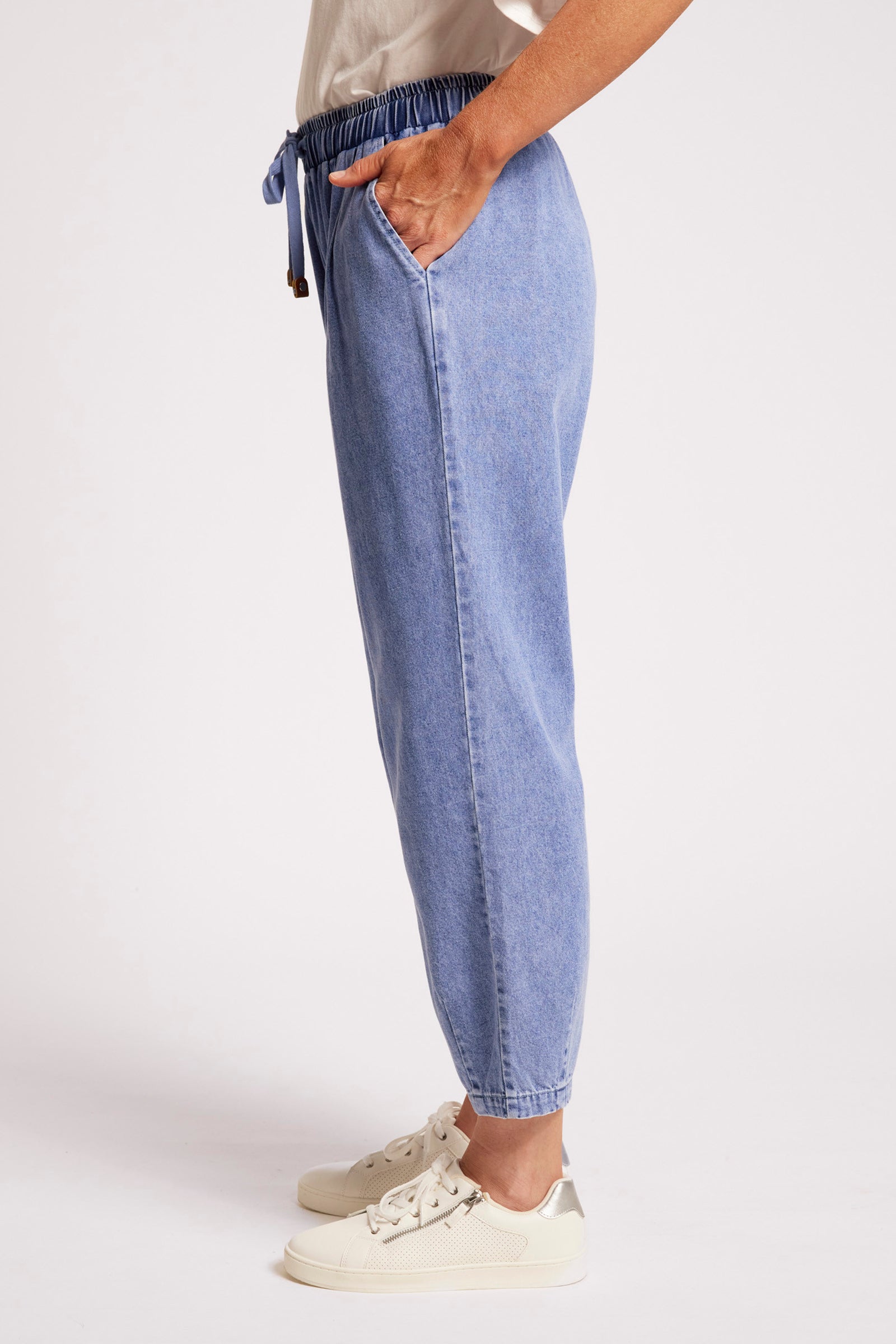 Dusk Jogger Denim Pant - Blue