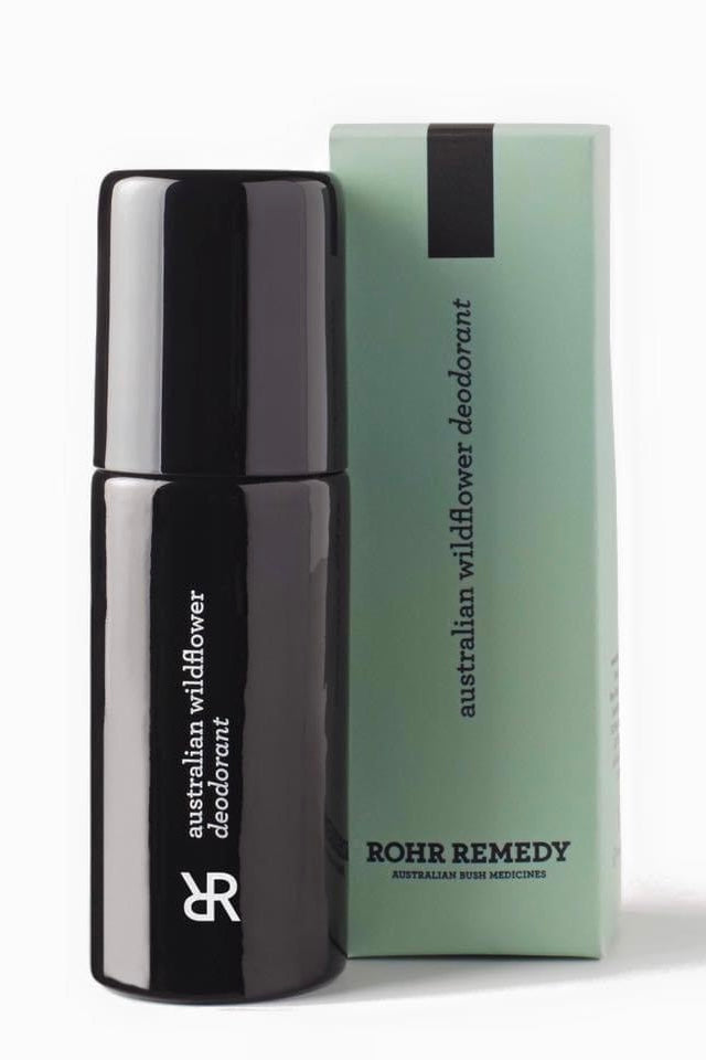 Rohr Remedy wildflower deodorant All Natural skincare Australian Made Nourishing hydrating Australian Botanicals unisex deodorant