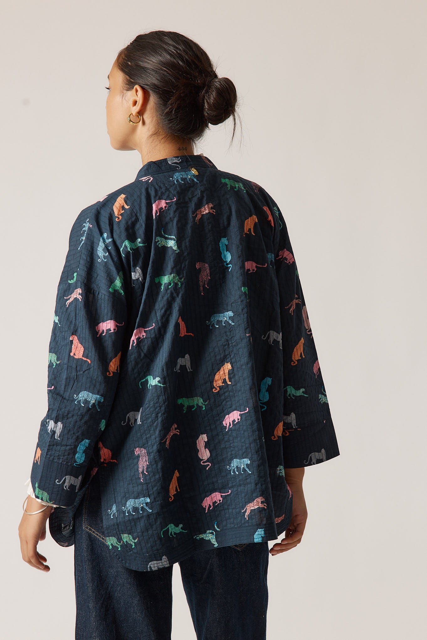 Funky Cats Coata - Navy