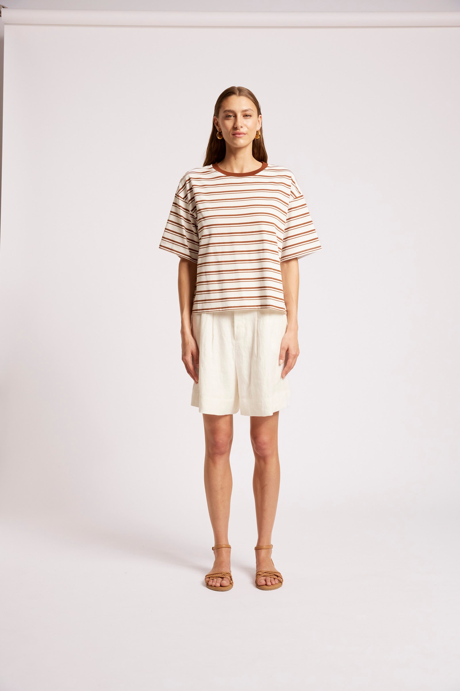 Paloma Stripped T-Shirt - Dune