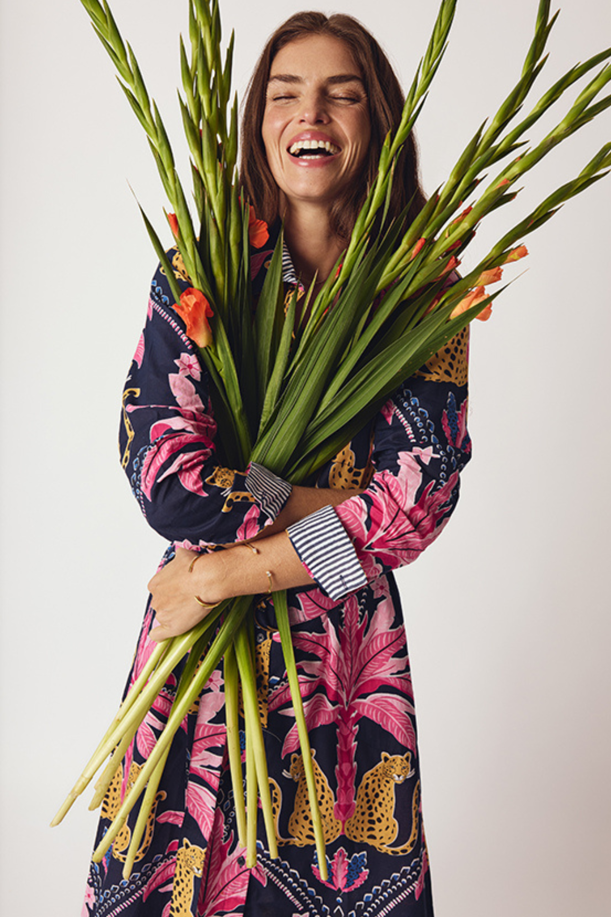 Wild Cat Shirtmaker Dress