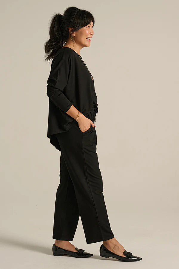 Bamboo Body voyager pant super soft travel track pant straight leg with pockets cotton and bamboo