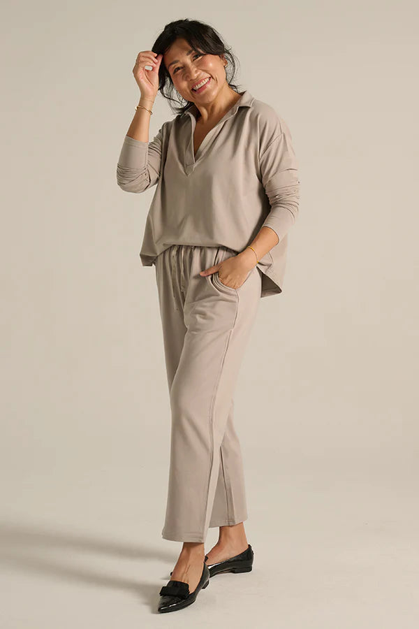SALE - Stevie Top - Taupe
