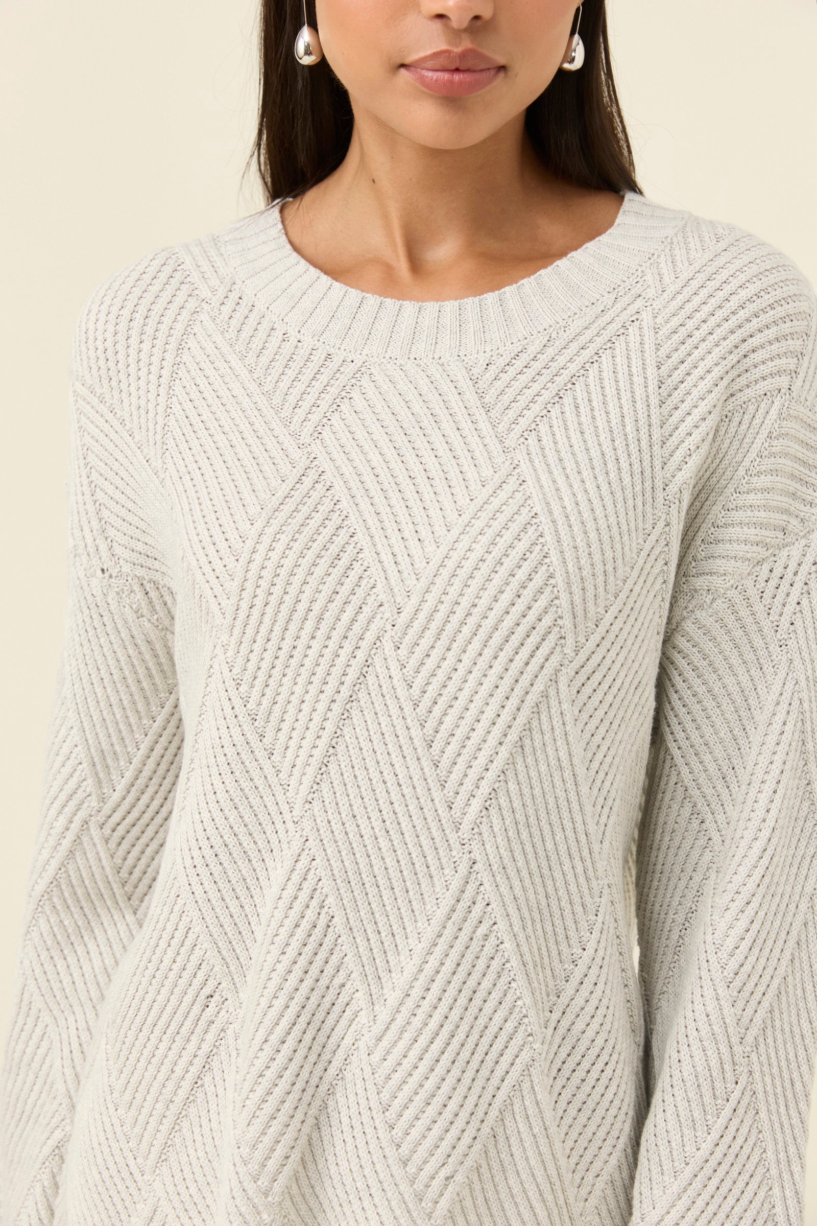 Sadie Jumper - Stone Marle