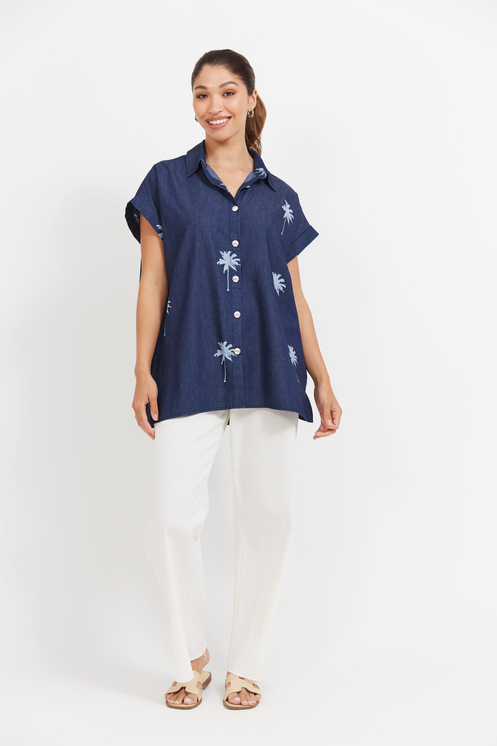 SALE - Montego Denim Shirt - Indigo