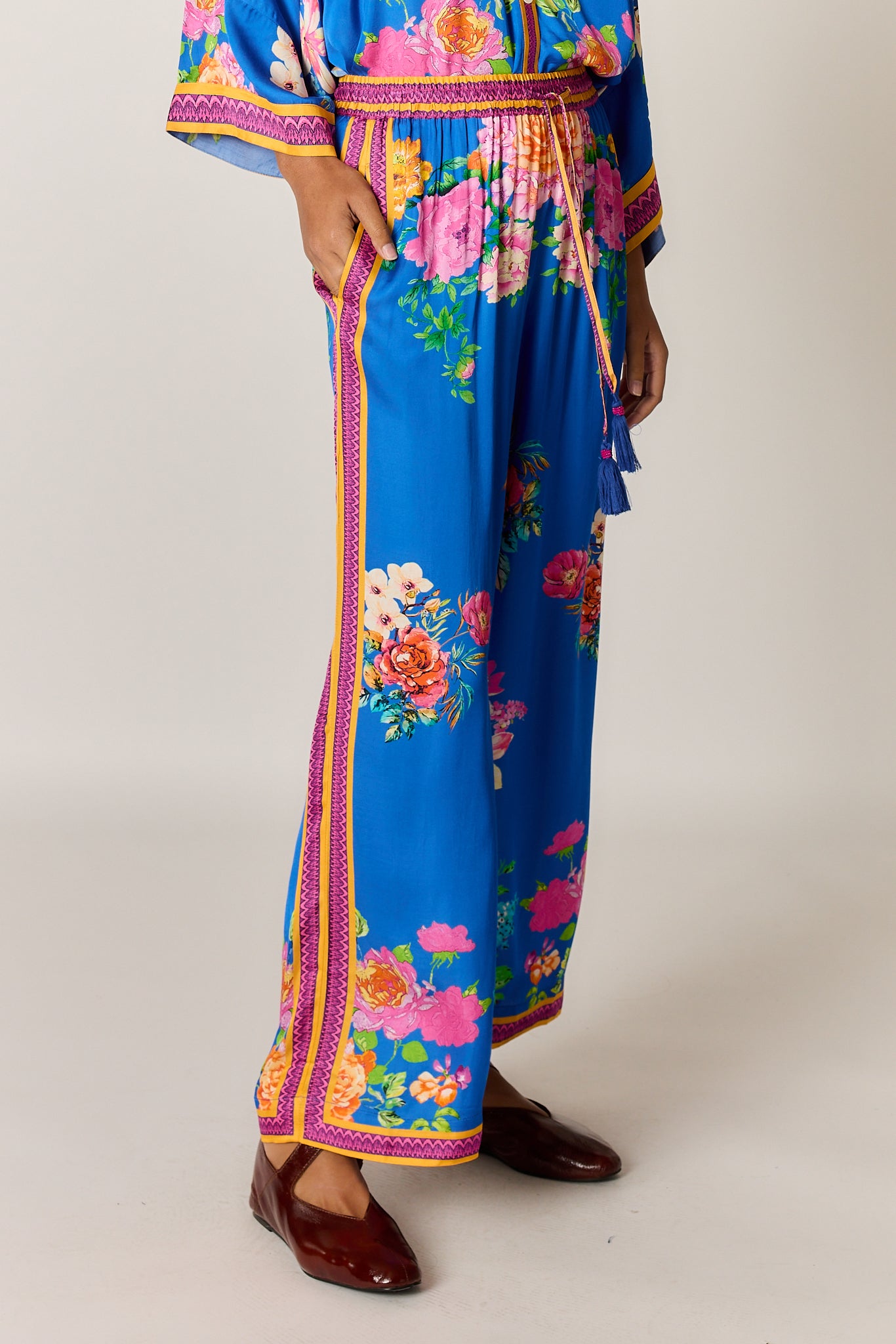 Liberte Pant - Blue Floral