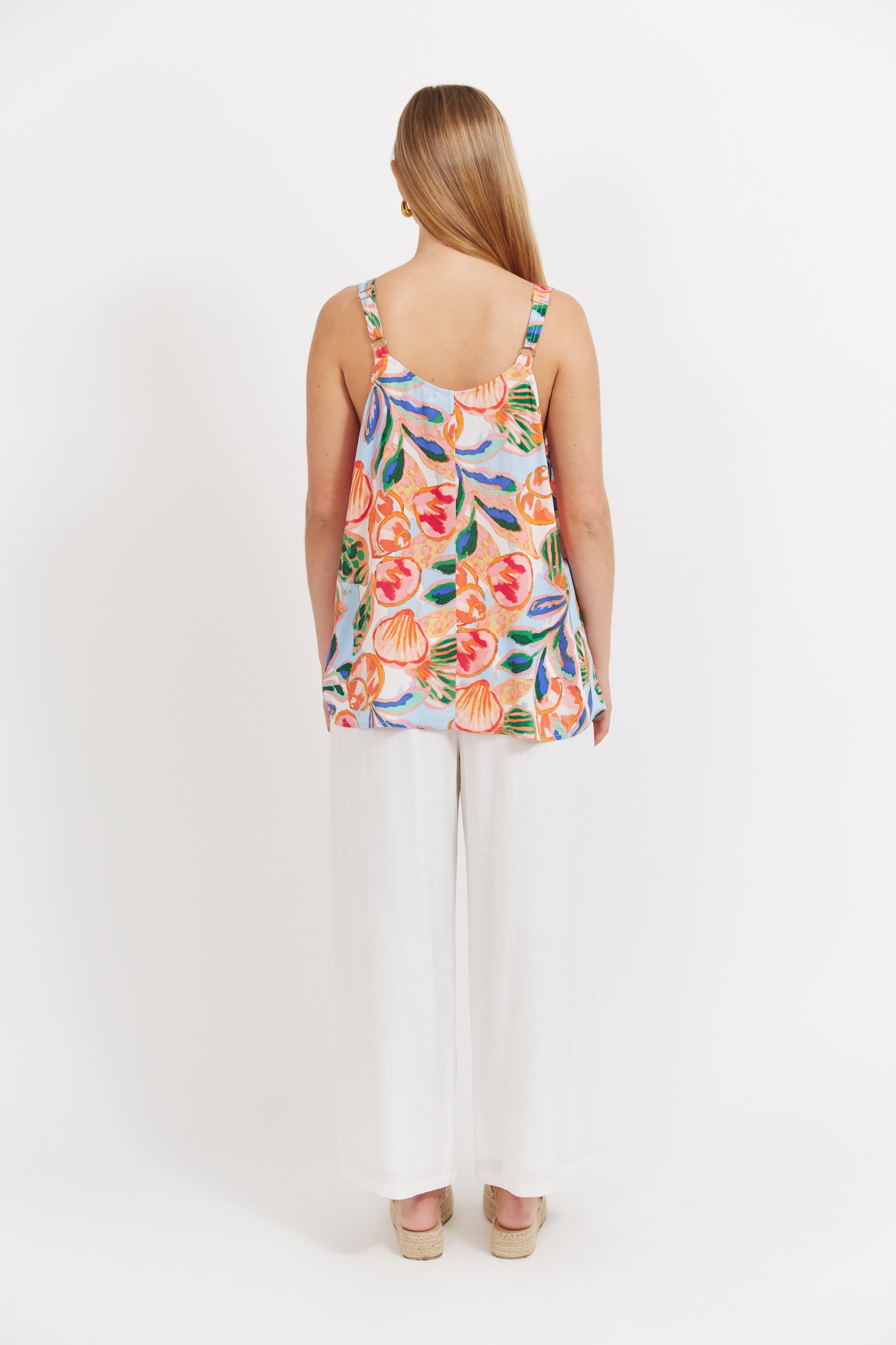 Baja Tank - Tide Print