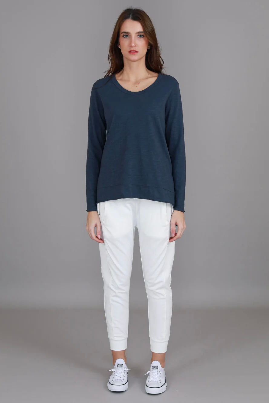 Strumpet Long Sleeve Tee - Indigo