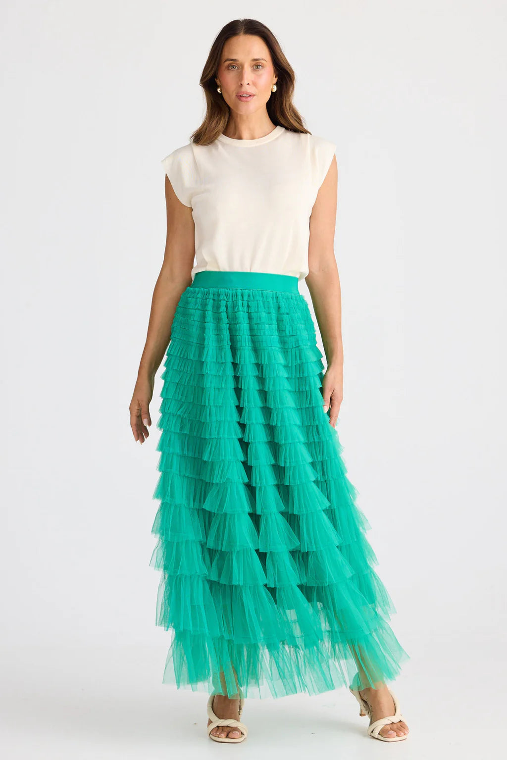 Brave and True Chance Skirt Tule TUTU Maxi evening skirt event Christmas skirt