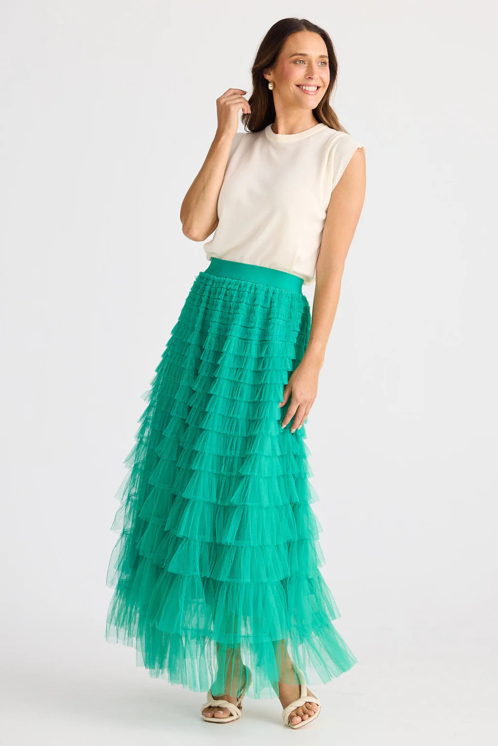 Brave and True Chance Skirt Tule TUTU Maxi evening skirt event Christmas skirt