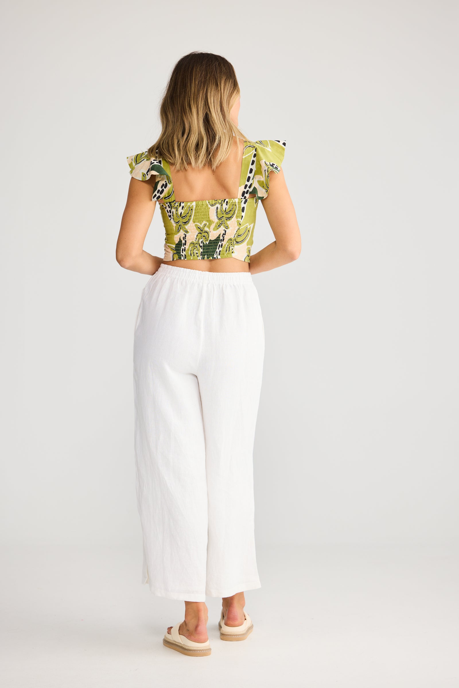 Zaria Top - Tropical Deco