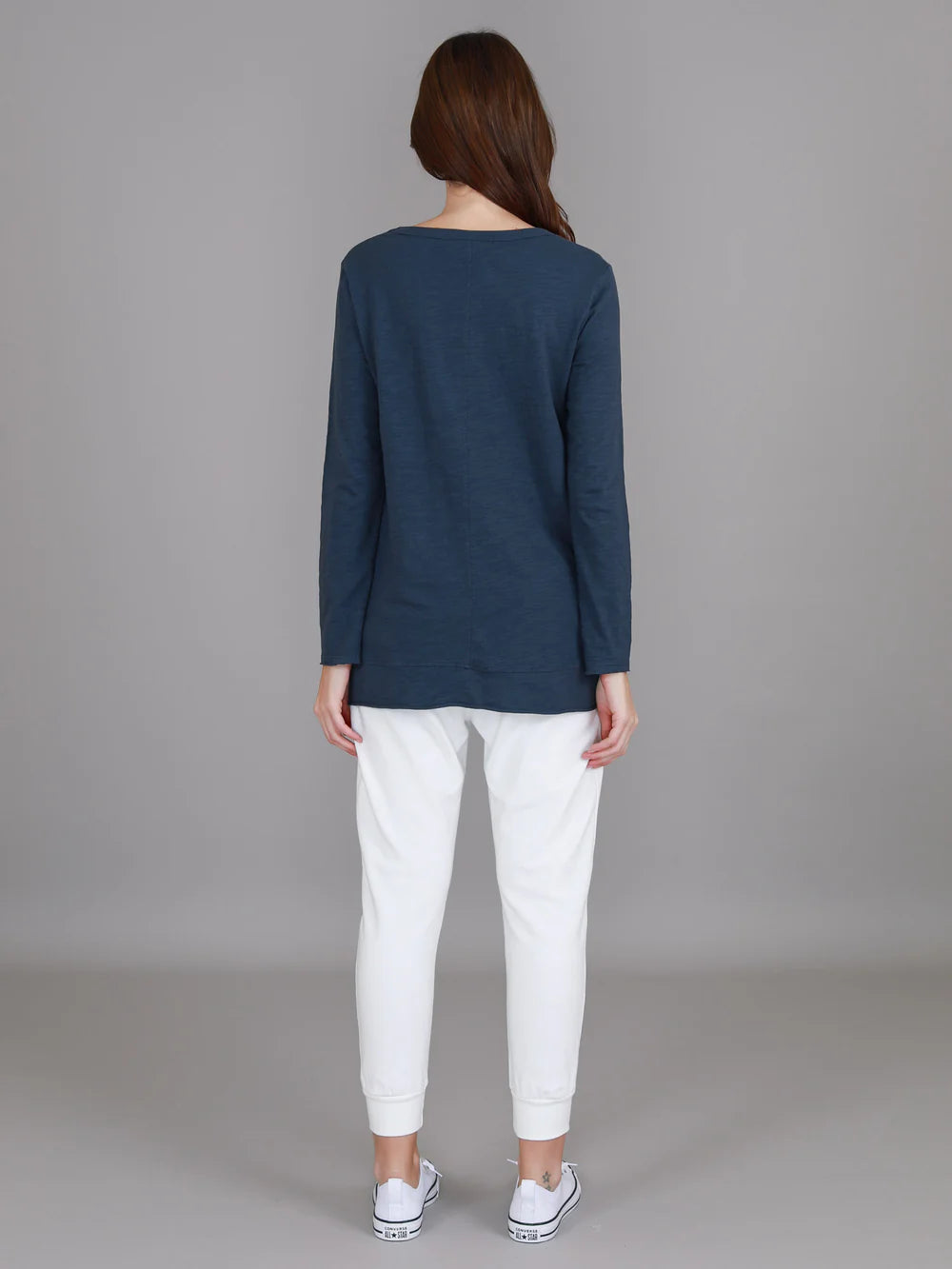 Strumpet Long Sleeve Tee - Indigo