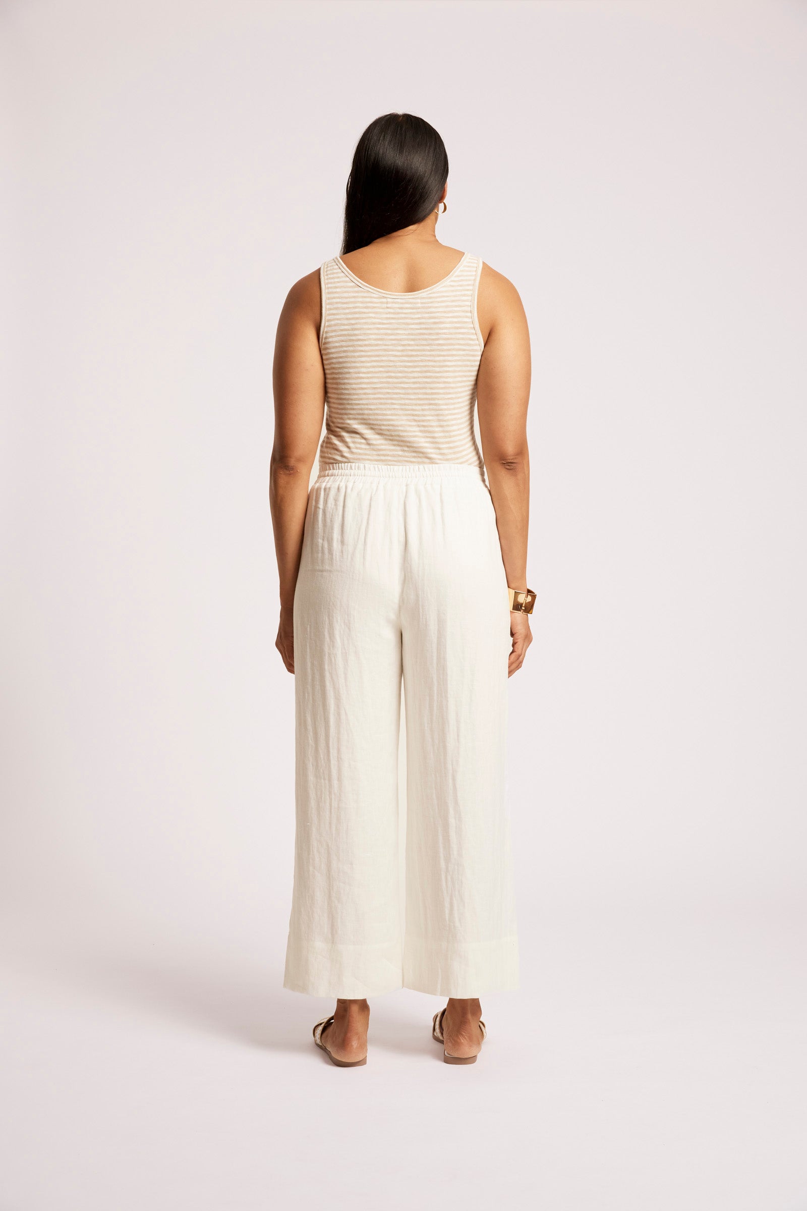 Cove Relaxed Pant - White