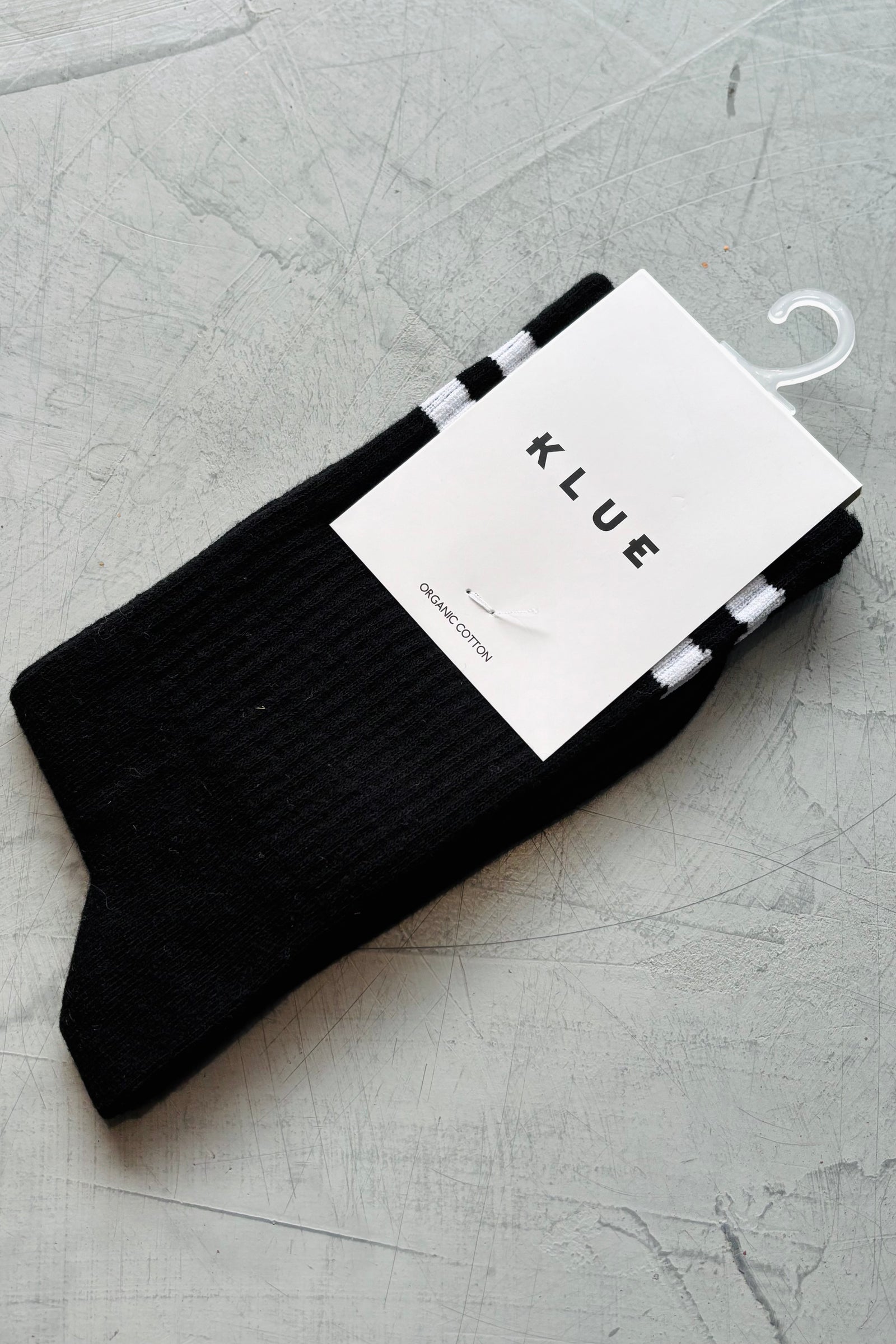 KLUE Cotton Tennis Socks | Black