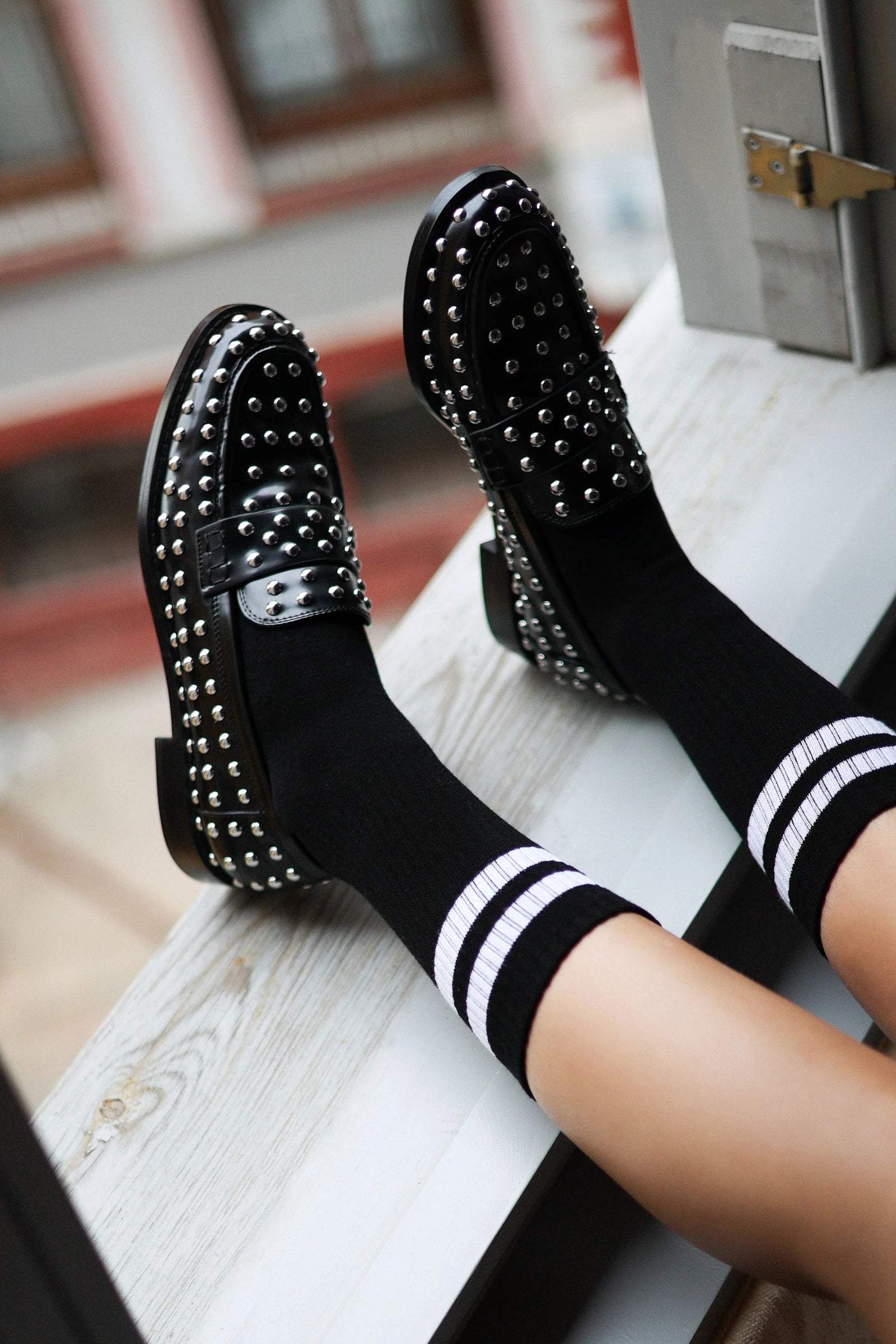 KLUE Cotton Tennis Socks | Black