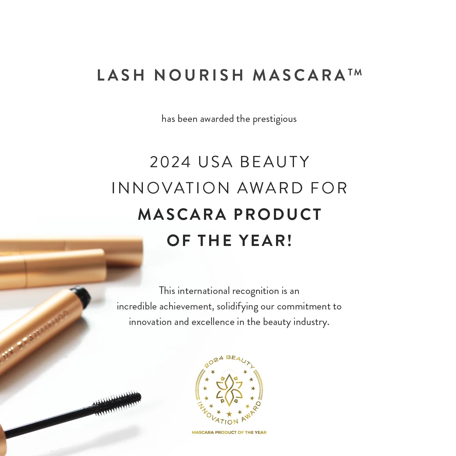 LUK Espresso lash nourish mascara lifting organic non-toxic lengthening vegan tubing clean natural