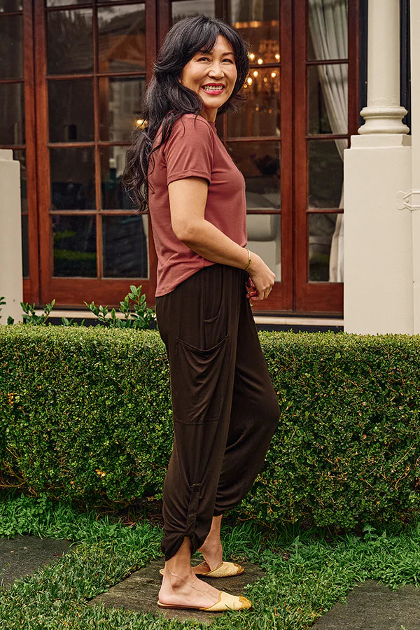 Shorter Bamboo Tee - Marrakesh