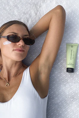 Avocado Zinc Moisturiser SPF50 All natural sun screen zinc Australian made skincare Nourish Physical Skin