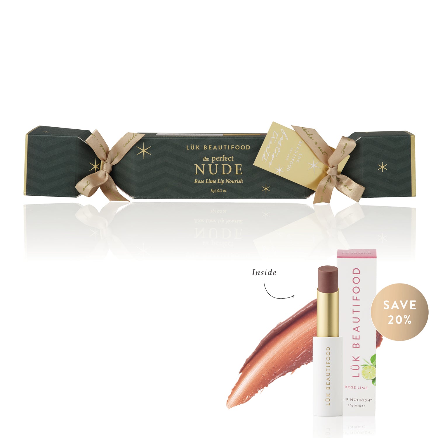 BON BON Rose Lime - The Perfect Nude - Rose Lime Lip Nourish