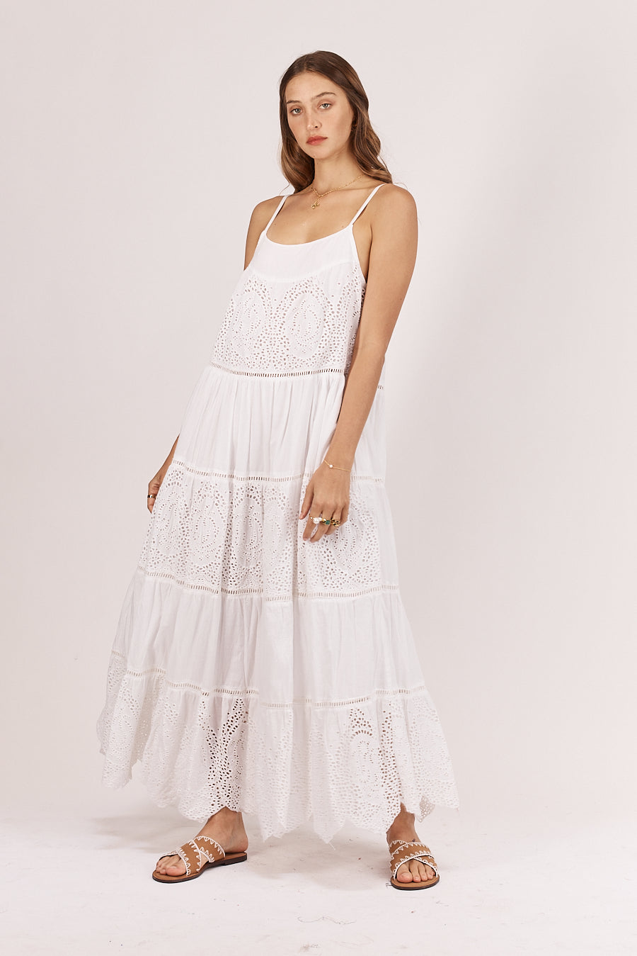 SALE - Carley Maxi Dress - White