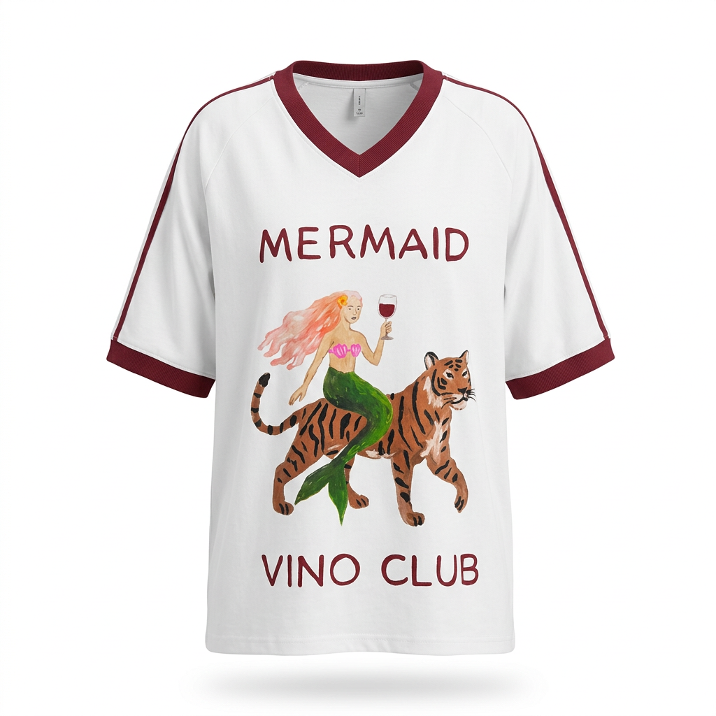 Vino Club tee ghost-mannequin image