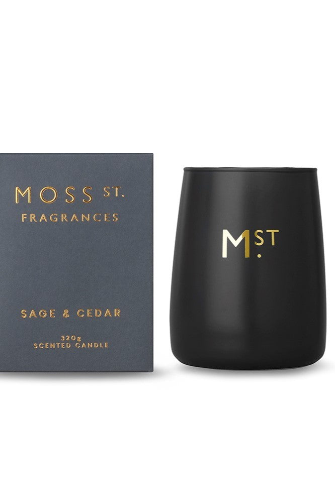 Moss St Candle - Sage & Cedar