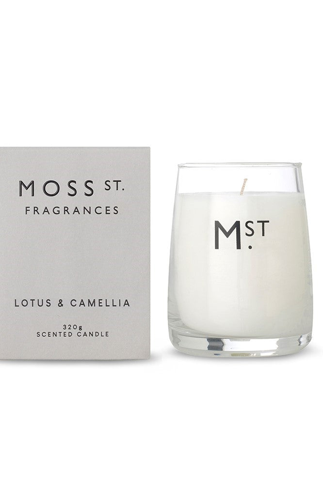 Moss St Candle - Lotus & Camelia