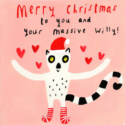 Merry Christmas Willy-Cards-Soochichacha-fox-and-scout.myshopify.com