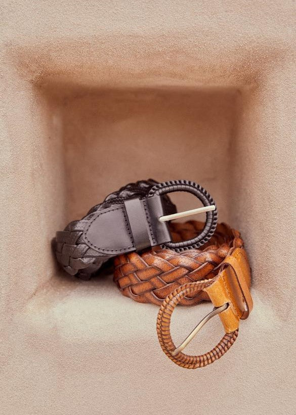 Society Belt - Tan-Accessories-Eb & Ive-fox-and-scout.myshopify.com