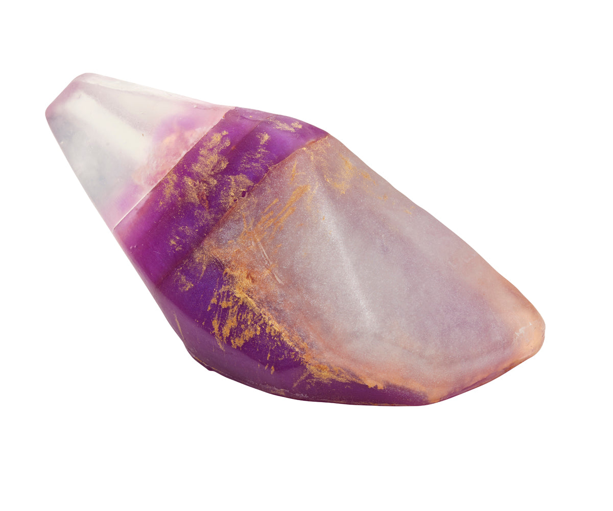 Amethyst Crystal Soap - with hidden gemstone!