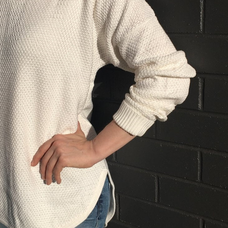 Zip Back Cotton Knits