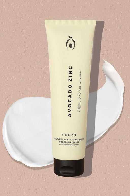 Avocado Zinc - SPF 30 Natural Body Sunscreen