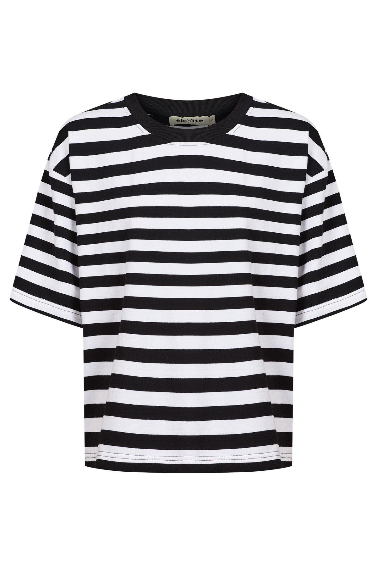 Studio Stripe T-shirt - Black