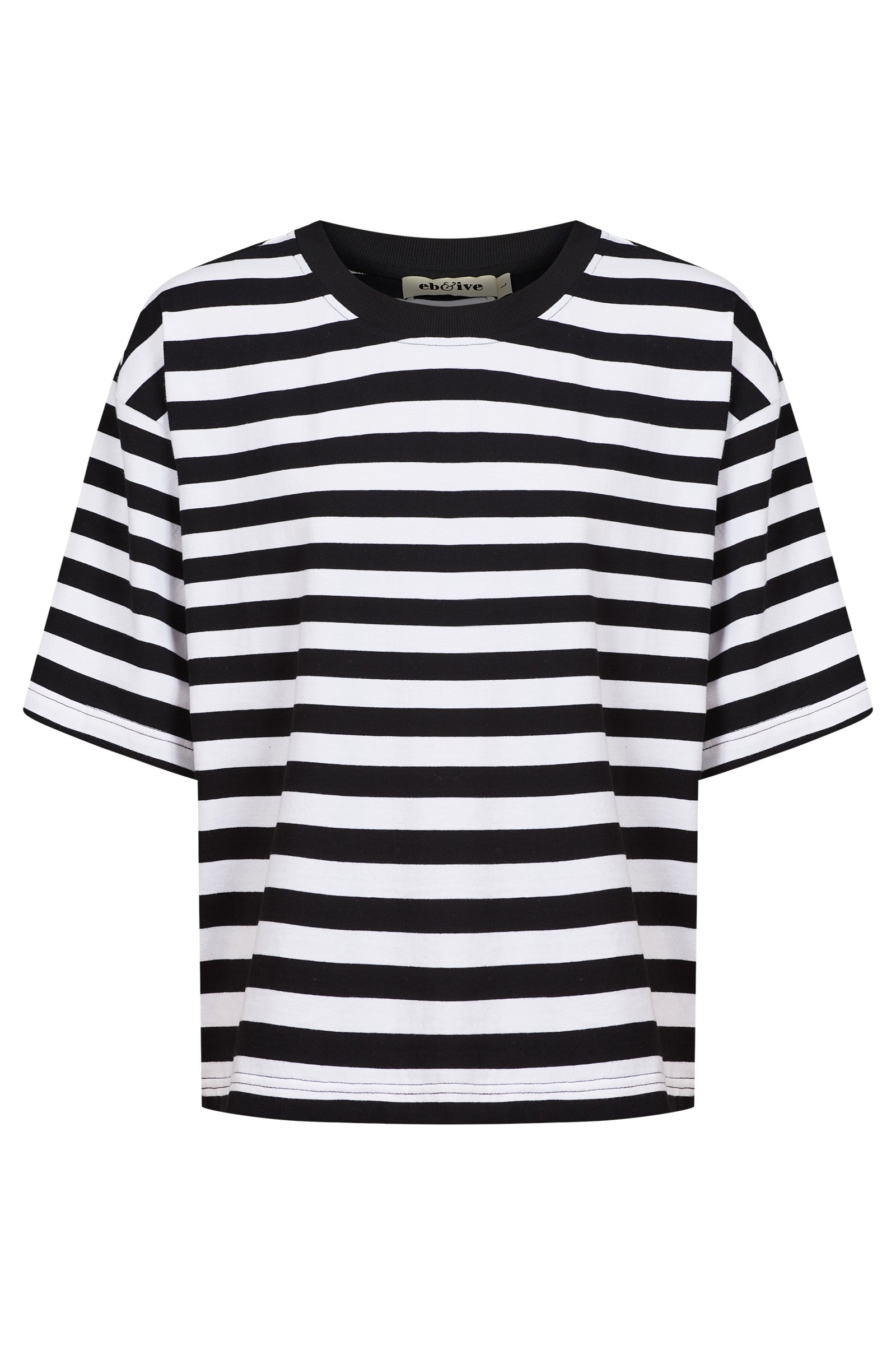 Studio Stripe T-shirt - Black
