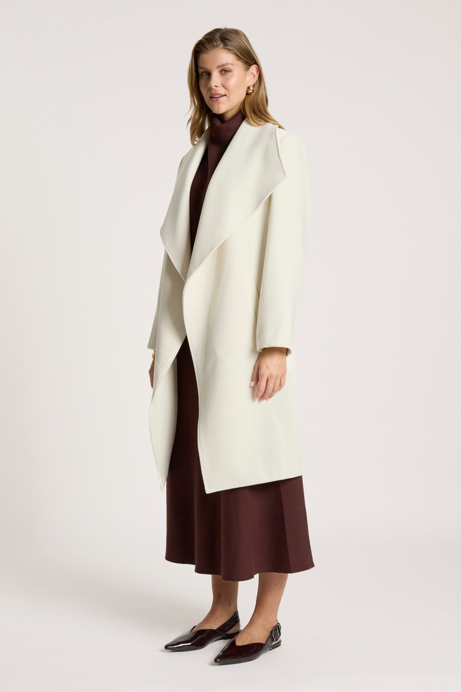 Wanderer Coat - Ecru