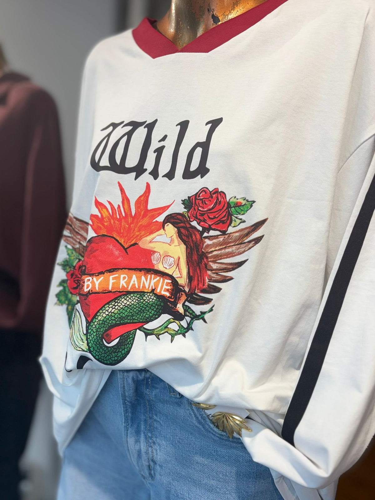 Wild Heart - White Long Sleeve