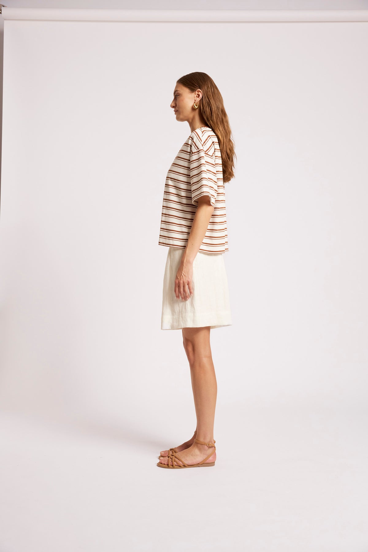 Paloma Stripped T-Shirt - Dune