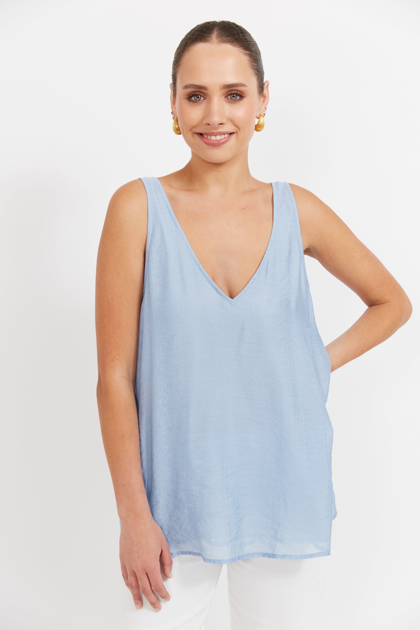 Baja Tank - Safira Blue