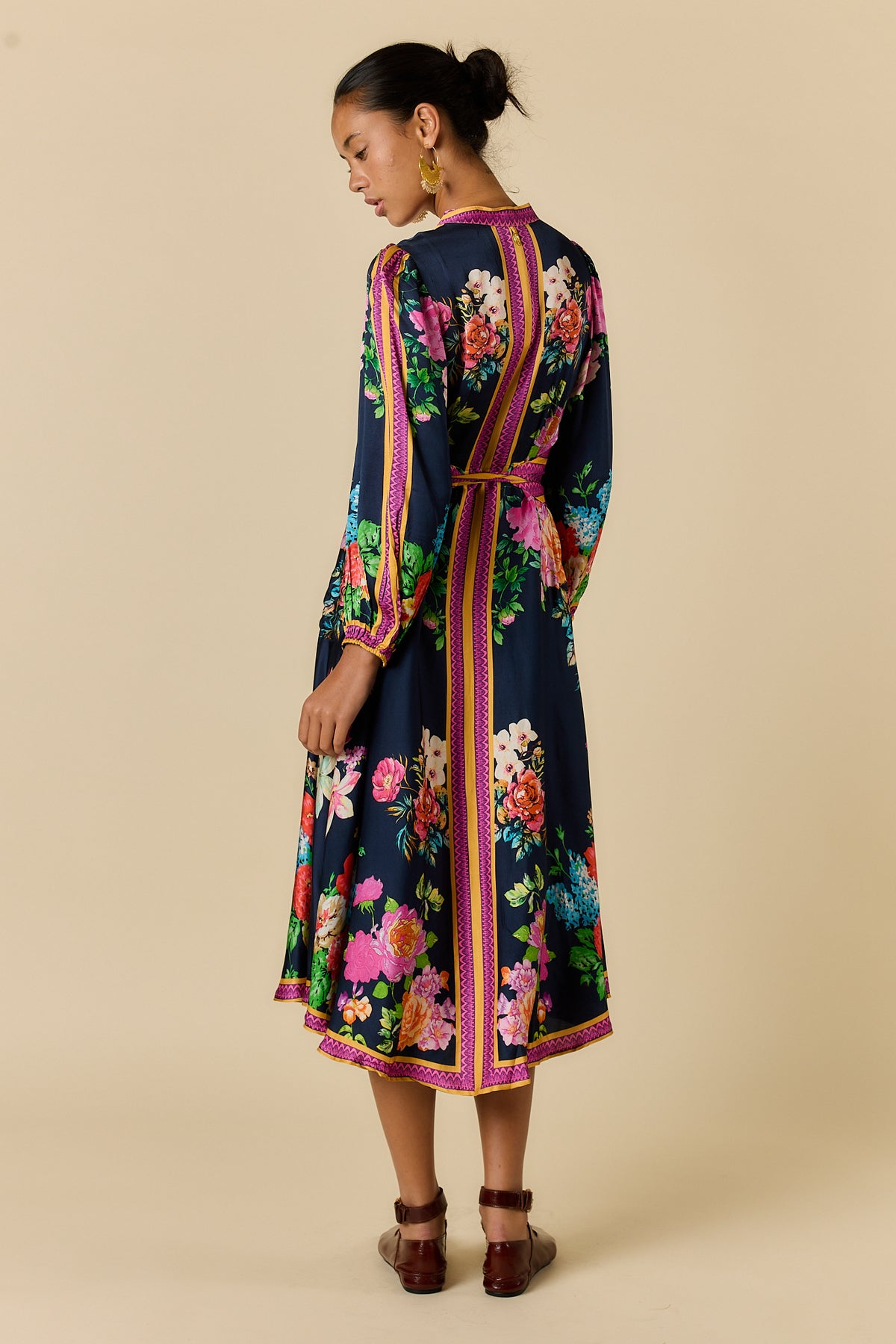 LIberite Maxi - Dark Navy Floral