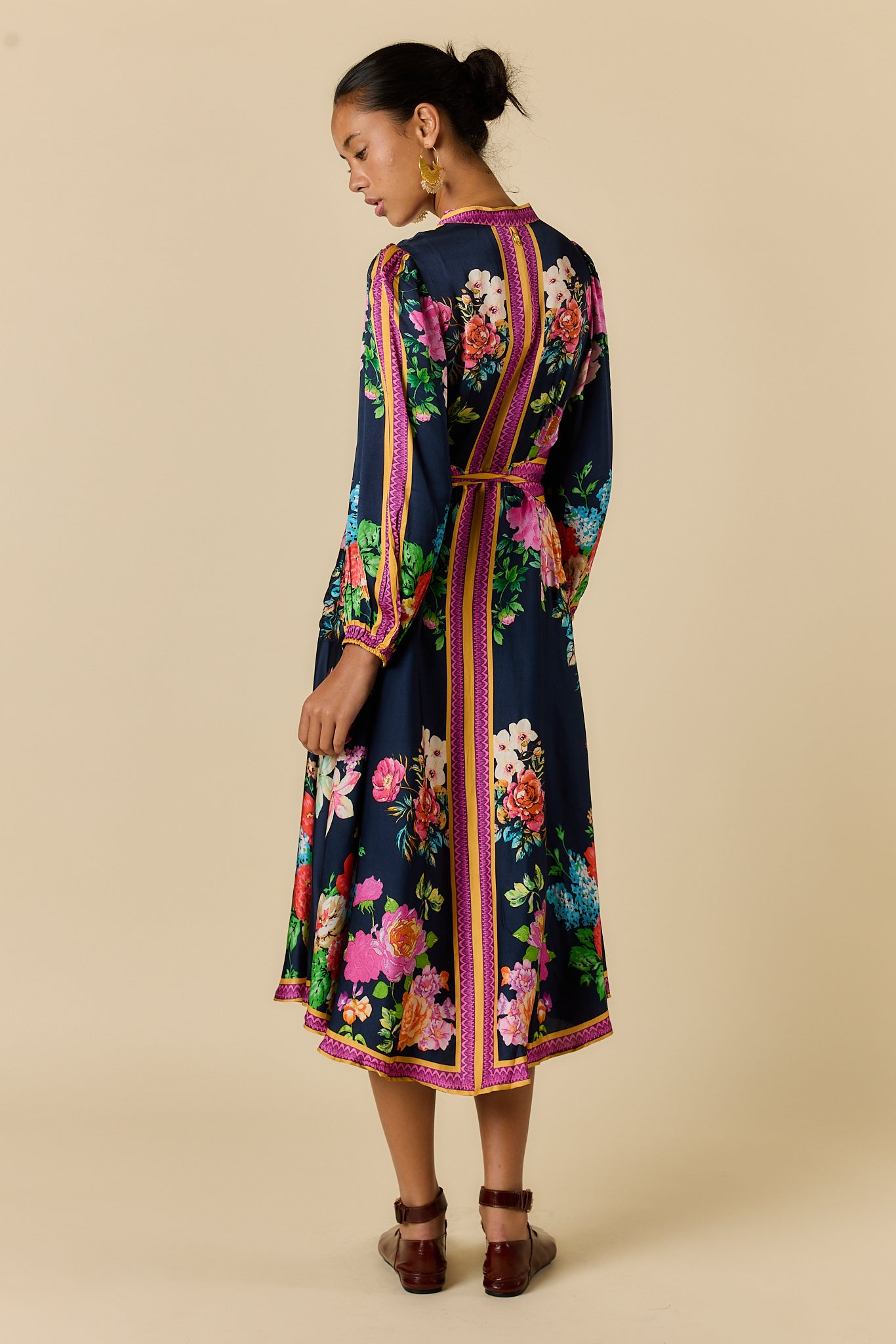 LIberite Maxi - Dark Navy Floral