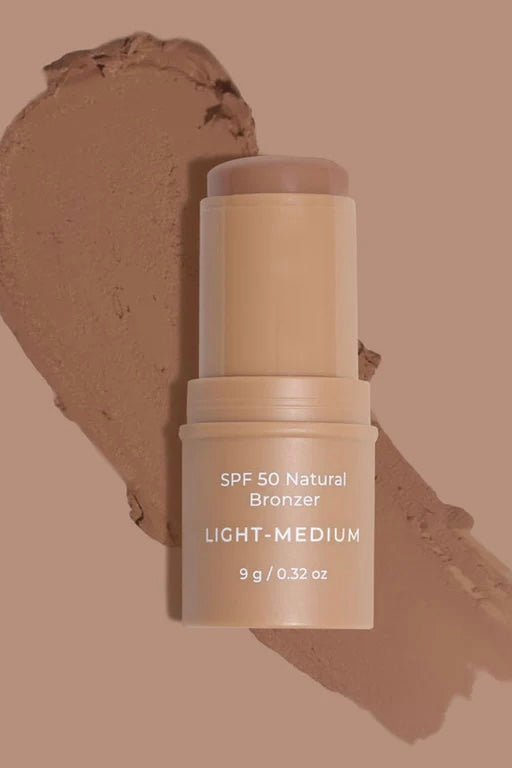 Avocado Zinc - SPF 50 Natural Bronzer - Light Medium + Medium Dark