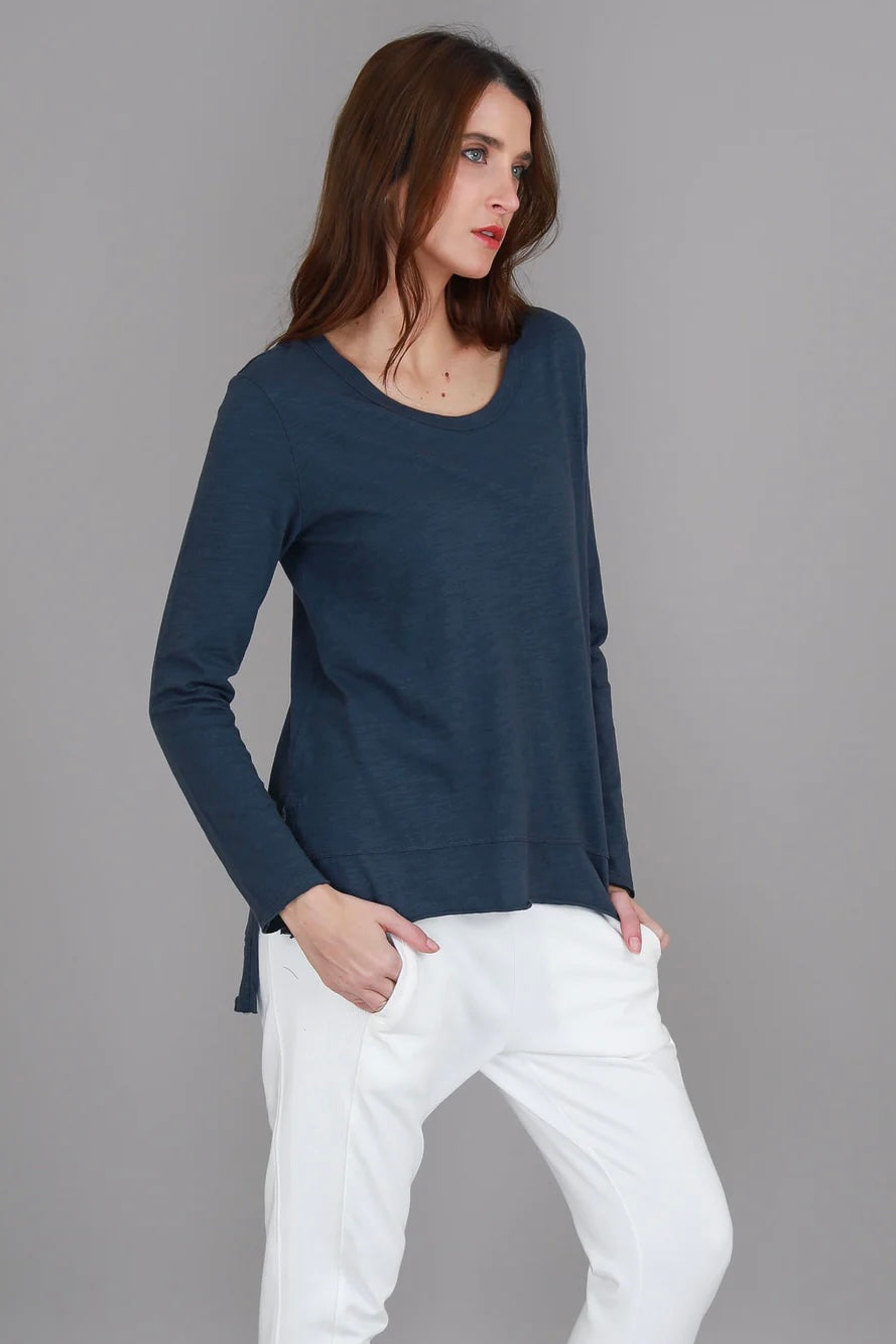 Strumpet Long Sleeve Tee - Indigo