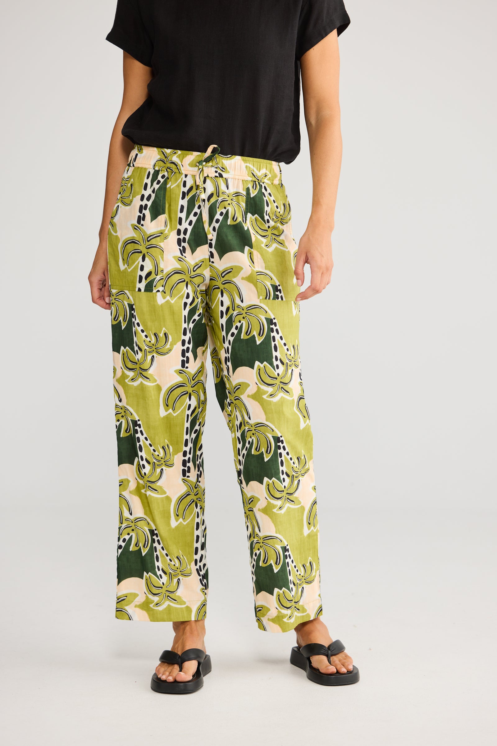 Marina Pant - Tropical Deco