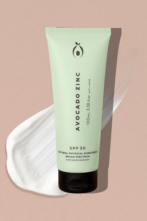 Avocado Zinc - SPF 50 Natural Physical Sunscreen