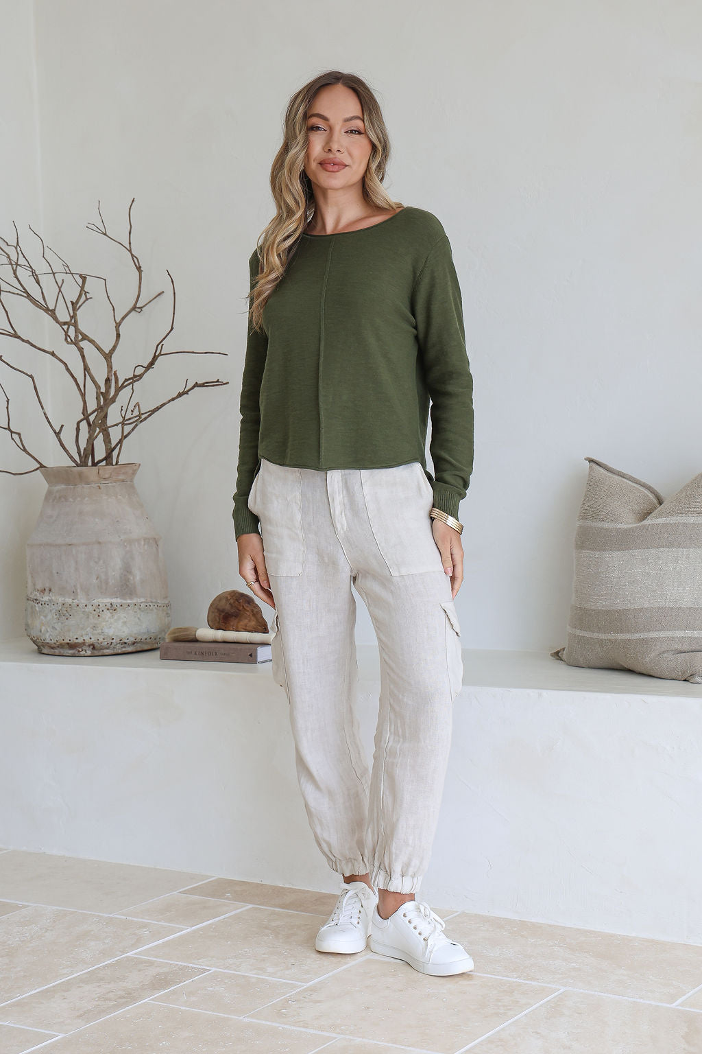 Le Basic Cotton Knit - Olive