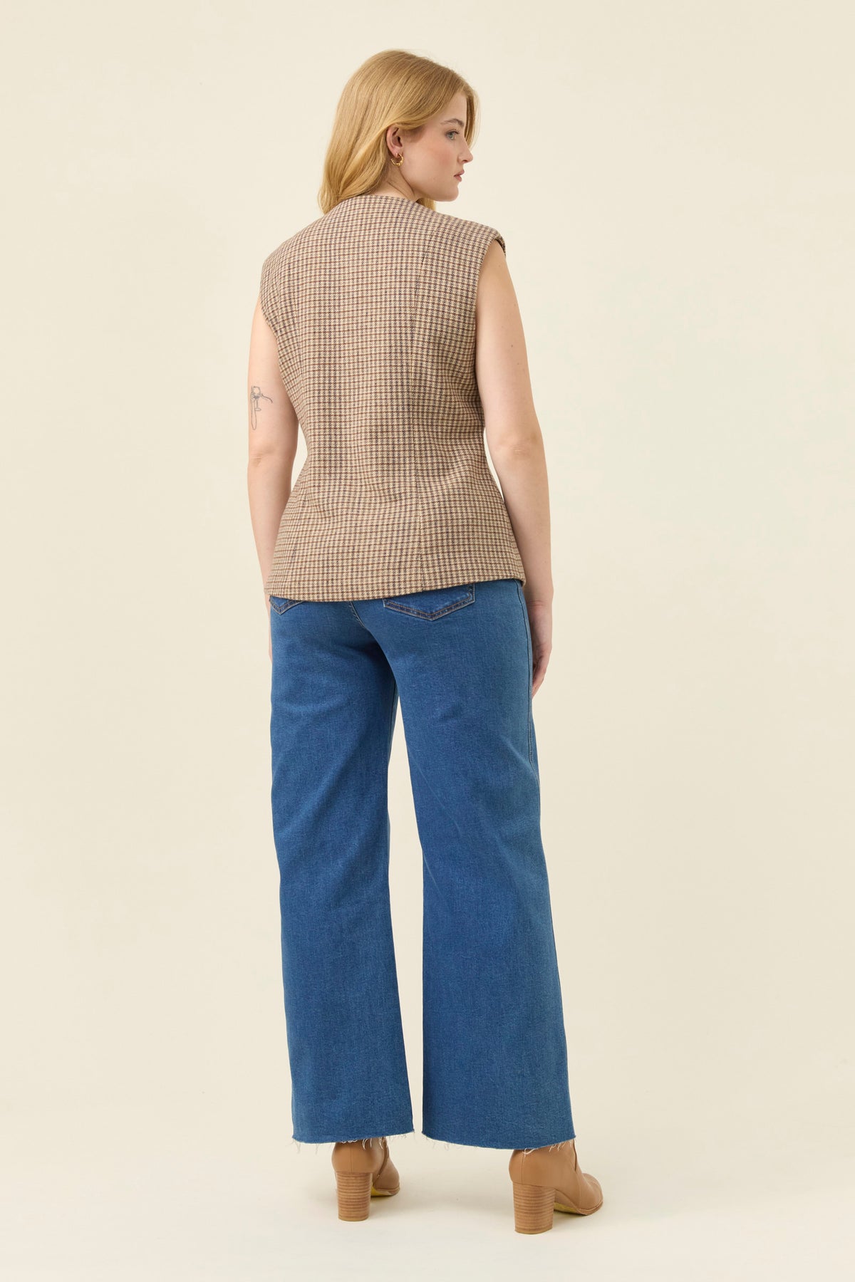 Cassidy Vest - Taupe