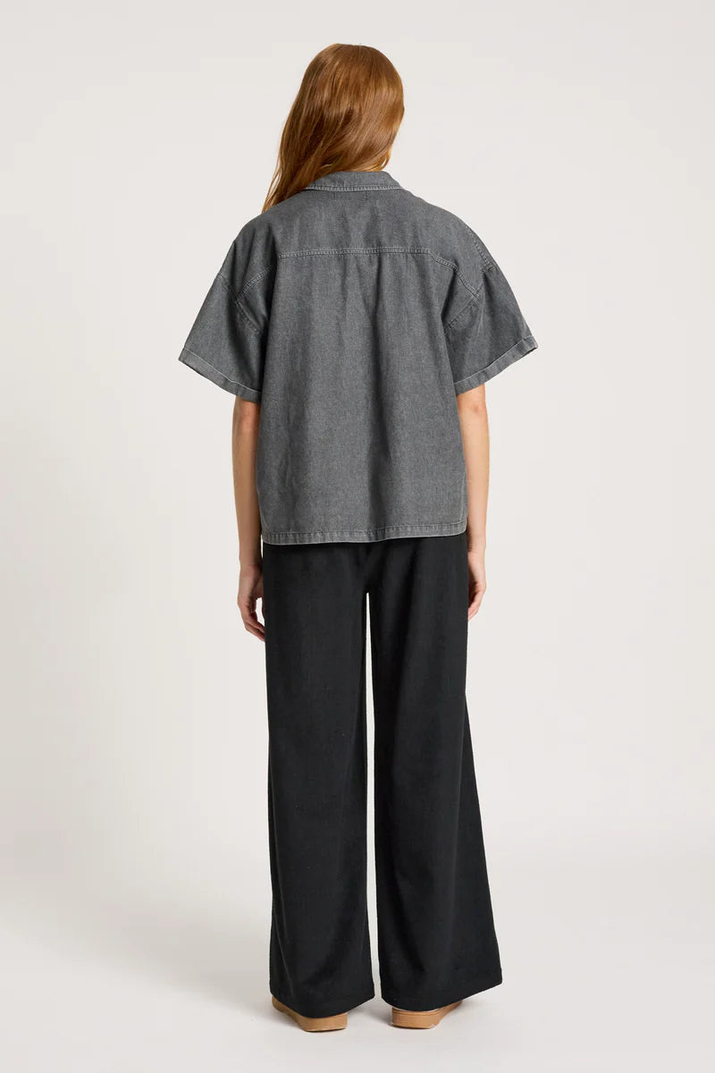 Bodhi Denim Shirt - Ash