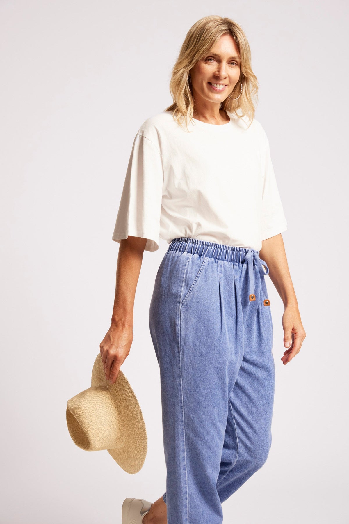 Dusk Jogger Denim Pant - Blue